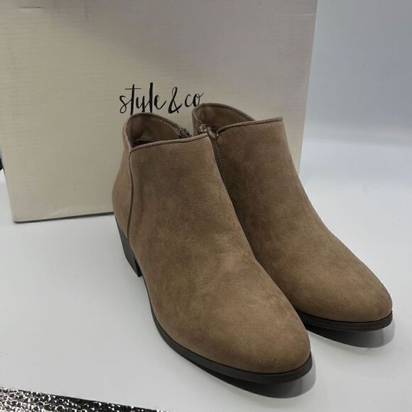 Style & Co Wileyyf1 taupe multi sizes - Picture 1 of 4
